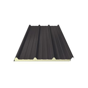 PANNEAU SANDWICH 40mm 6,10x1,00m GRIS ANTHRACITE 7016 JiROOF Light